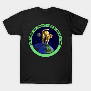 EXPLORING THE GALAXY ONE MEOW AT A TIME T-Shirt
